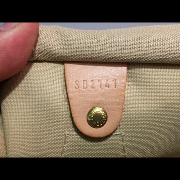 Louis Vuitton speedy 35 damier azur canvas - Picture 7 of 8